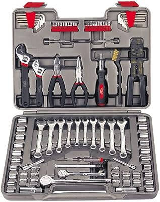 Apollo tools ensemble d'outils mécaniques de 95 pièces avec jeux de douilles sae