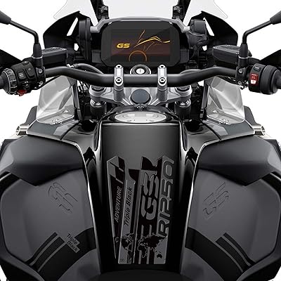 Autocollant adhésif 3d pour protéger le réservoir de moto compatible avec bmw r
