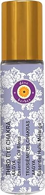 Huile de chakra du troisième œil (ajna) dave herbs idéale pour la méditation