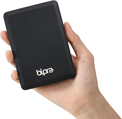 Disque dur externe portable bipra s3 2,5 pouces - noir (320 go)