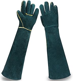 Gants de manipulation d'animaux, gant de protection pour reptiles inpoint 9", gants
