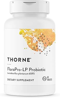 Thorn flora florapro lp probiotique perles plantaires résistantes aux acides pour un dosage