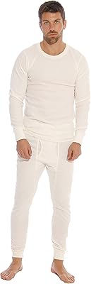Ensemble de sous-vêtements thermiques pour hommes noir