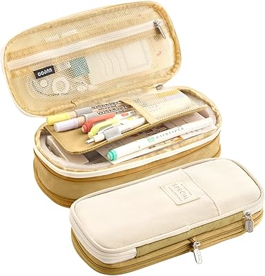 Trousse à crayons grande capacité, trousse à crayons, trousse scolaire pour adolescents filles
