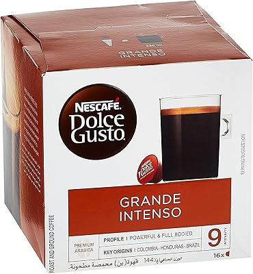 Capsules de café grande intenso - 16 capsules, de nescafé dolce gusto. Profitez des meilleurs deals du Sénégal sur Diaytar