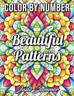 Coloriage par numéro de beaux motifs : un livre de coloriage pour adultes avec des pages à colorier amusantes, faciles et relaxantes (livres de coloriage couleur par numéro pour adultes). Diaytar : Des prix mini pour un service maxi