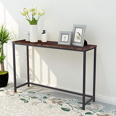 Table d'appoint pour canapé et ordinateur, table basse pour salon ou couloir, couleur