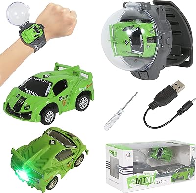 Jouet de voiture télécommandé moon min mini jouets 24 ghz course télécommandée cadeaux