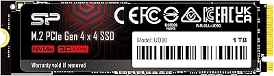 Ssd interne ud90 avec mémoire non volatile et port pcie 4.0 m.2 2280