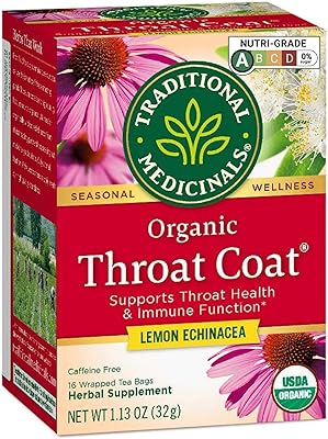 Médecine traditionnelle pour la gorge, thé à l'échinacée et au citron 16