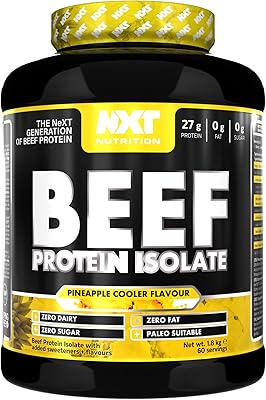 Poudre d'isolat de protéine de bœuf nxt nutrition protéines remplacement de protéines lactosérum