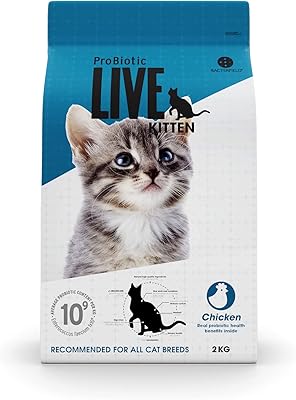 Nourriture sèche pour chats probiotic life (poulet, 2 kg)