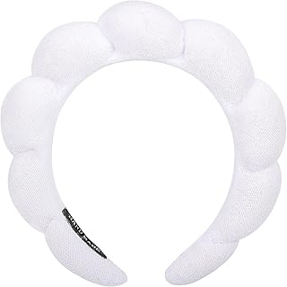 Bandeau éponge tribek spa pour femme accessoires pour cheveux pour laver le visage