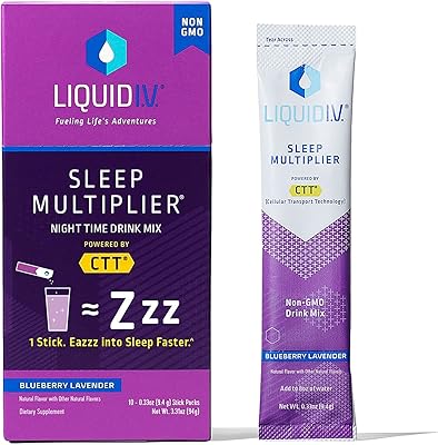 Liquide pour le sommeil soutien clair du action rapide mélatonine naturelle l-théanine racine