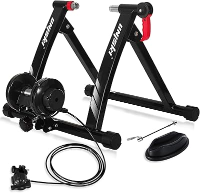 Porte-vélos unisexe pour l'équitation en intérieur, solide, pour vélo d'exercice, support magnétique à