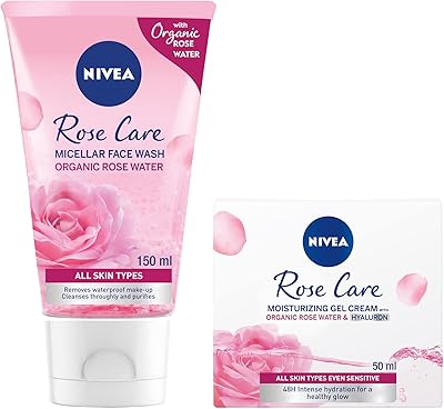Nivea rose care coffret de soins à l'eau de rose bio