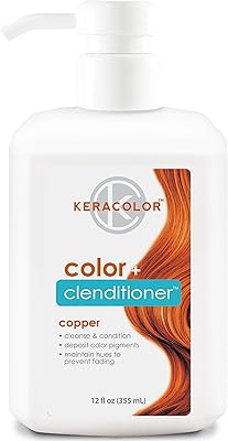 Teinture capillaire keracolor copper cleanser - après-shampoing semi-permanent fixant la couleur des cheveux