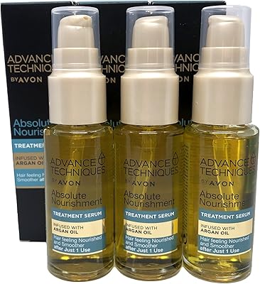 Sérum capillaire nourrissant à l'huile d'argan marocaine avon advance techniques 30 ml