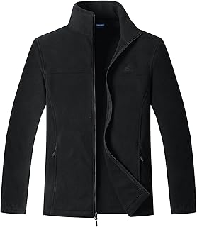 Veste polaire légère et douce à fermeture éclair pour hommes manteau de loisirs