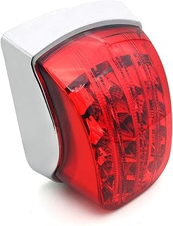 Feu arrière led chromé mfc pro retro dc12 pour vespa bx