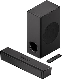 Haut-parleurs tv 2.1 intégrés viano avec caisson de basses hdmi arc bluetooth