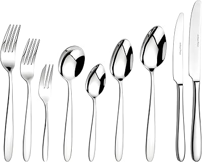 Arthur price vision ménagère, 76 pièces pour 8 personnes, argent. Révolutionnez votre façon d'acheter avec Diaytar