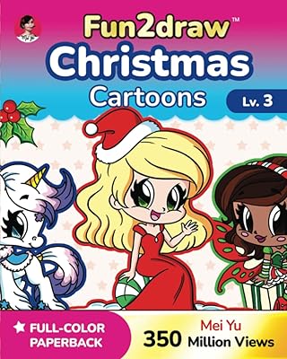 Comment dessiner des dessins animés de noël - fun2draw lv. 3 : comment