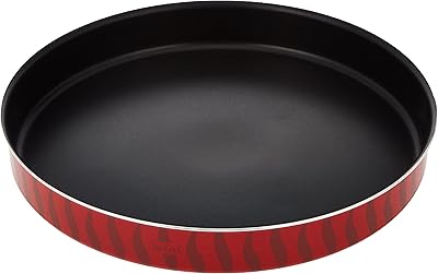 Plaque à four 38 cm couleur rouge