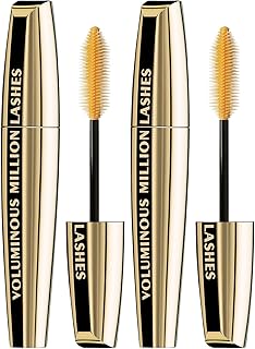 Mascara make up voluminous million lashes de l'oréal paris augmente le volume la définition