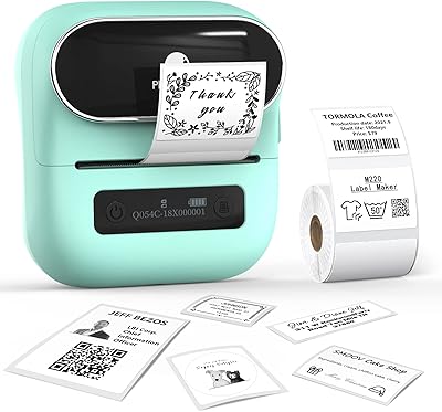 Imprimante d'étiquettes fumimo m220 nouvelle imprimante thermique bluetooth de 314 pouces pour codes-barres