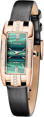 Montres pour femmes à quartz japonais analogique montre-bracelet en cuir élégant étanche robe