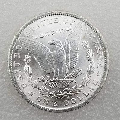 Pièce de défi 1898 liberty morgan dollar eagle réplique de la vieille pièce
