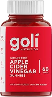 Gomme au vinaigre de cidre de pomme jolie nutrition, 60 pièces, 240 grammes