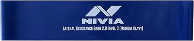 Bandes de résistance-bandes d'exercice nivia lateral 2.0 pour étirements et entraînements intensifs