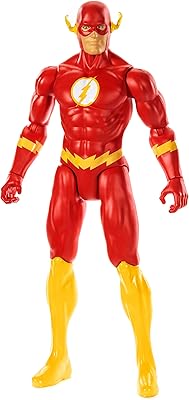 Figurine dc comics justice league true moves the flash, 12 pouces, gdt51, multicolore