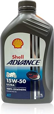 Huile moteur pour moto shell advance 15w-50 api sm