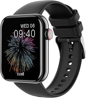 Montre intelligente xcell g6 music, interface arabe, surveillance de la fréquence cardiaque/tension artérielle/niveau