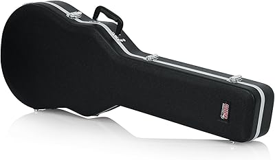 Étui moulé en abs gator deluxe pour guitare électrique les paul single cut