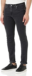 Jeans pantalon skinny pour hommes, gris denim, 28w / 30l