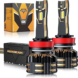 Ampoules de phare led ox beam h11 h9 h8 série badass f22-gx 130