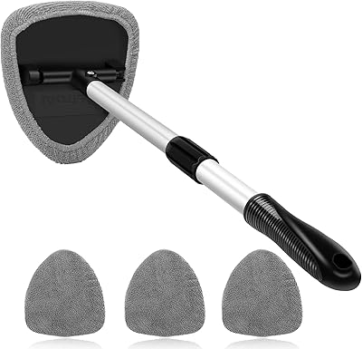 Brosse de nettoyage de pare-brise de voiture, nettoyant pour vitres de voiture