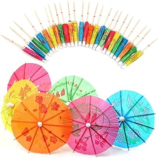 Elecdon lot de 50 décorations pour gâteaux papier de fête sur la plage