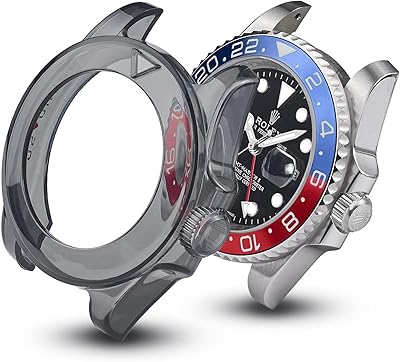 Boîtier de protection en caoutchouc chrono suit compatible avec rolex submariner