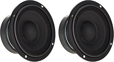 Haut-parleurs professionnels eminence american standard alpha 4-8 4 pouces (paire), 55 watts à
