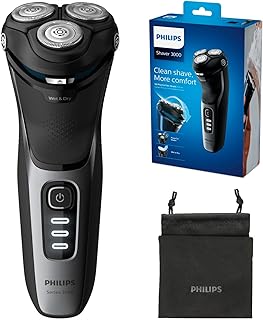 Rasoir électrique philips new series 3000 pour hommes avec lames pivotantes 5d