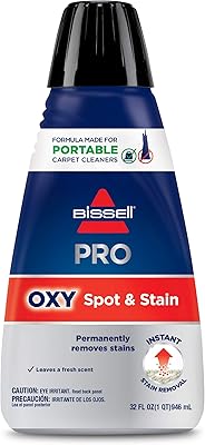 Bissell professional portable spot & blemish formula + oxi, 32 oz, 1 paquet