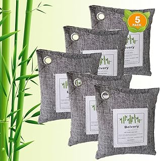 Sacs de purification d'air au charbon de bambou actif naturel, sacs de purification