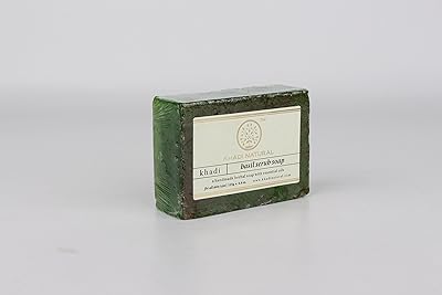 Savon artisanal naturel à base de plantes ayurvédiques khadi pour peaux normales à grasses (125g). L'univers du discount accessible 24/7 sur Diaytar Sénégal