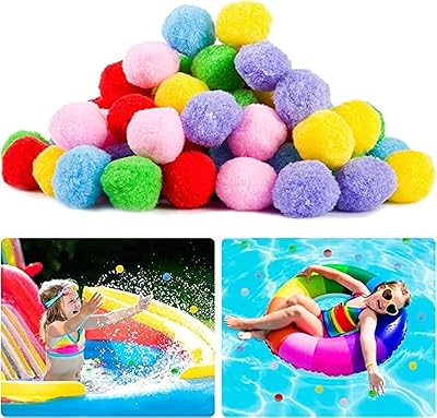 Boules d'eau en coton hautement absorbantes réutilisables holomall (24 pièces)