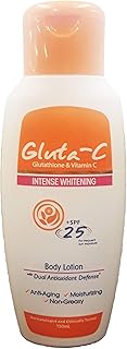 Lait corporel intensif gluta-c spf 25, 125 ml